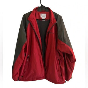 Vintage Champion XL Jacket in Red